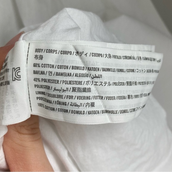 Abercrombie Ruched Puff Sleeve Mini Dress S - Picture 9 of 12